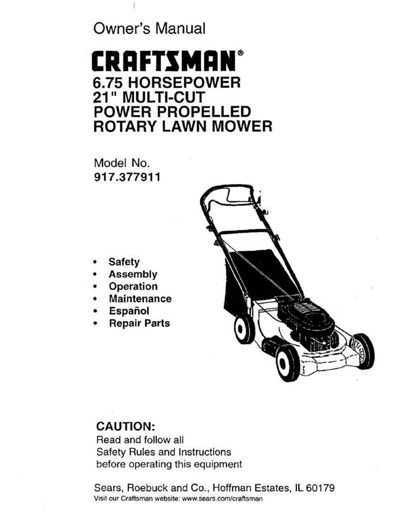 Craftsman 917.377911 User manual