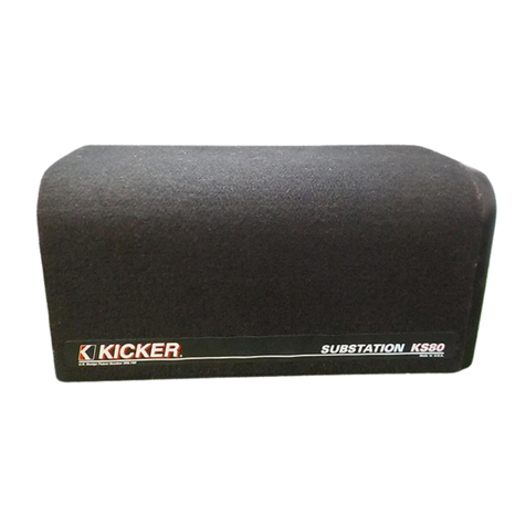 Kicker KS60 Series owner's manual