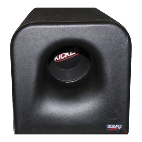 Kicker KSR100 User manual Kicker KSR100 User manual