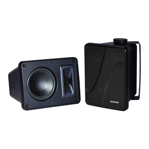 Kicker KB6000 owner's manual