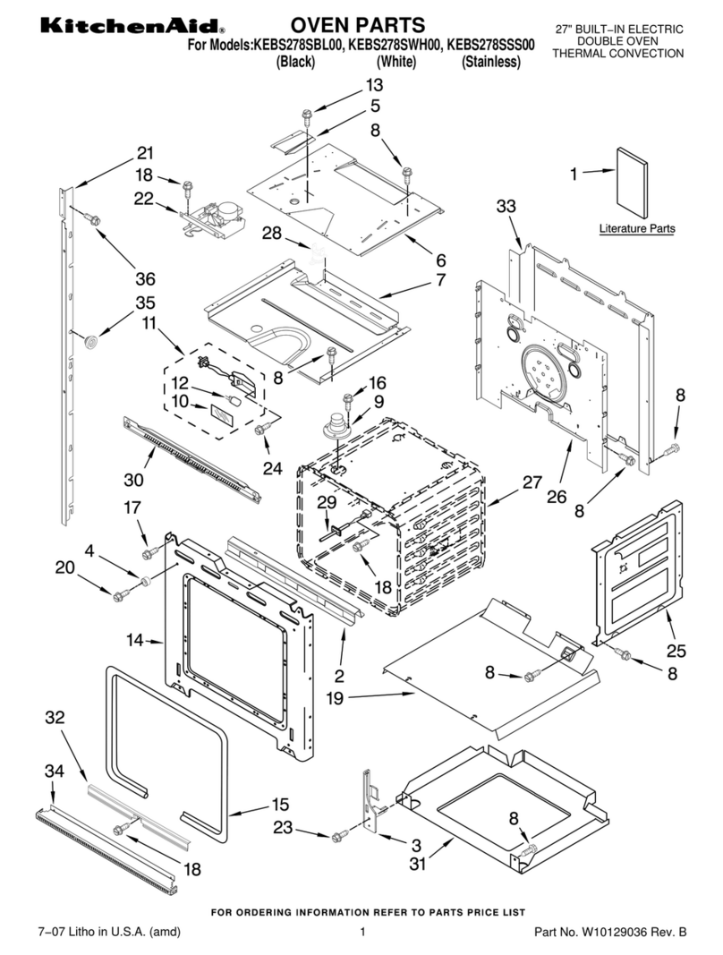 KitchenAid KEBS278SBL00 parts list