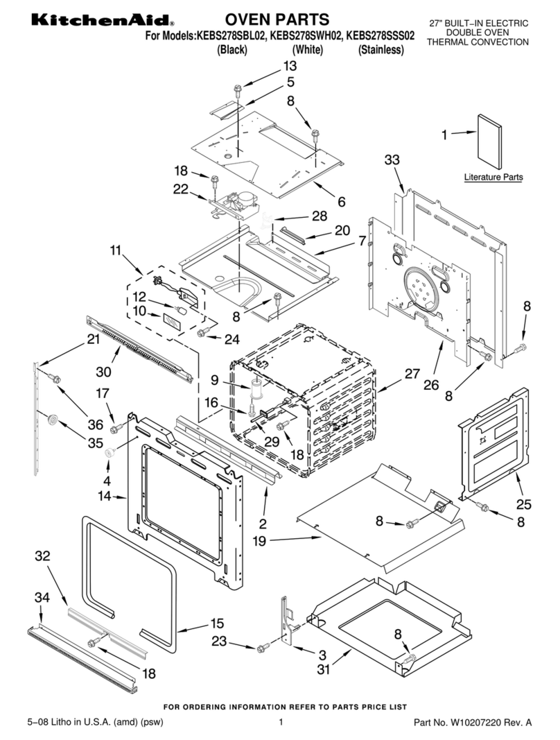 KitchenAid KEBS278SBL02 User manual