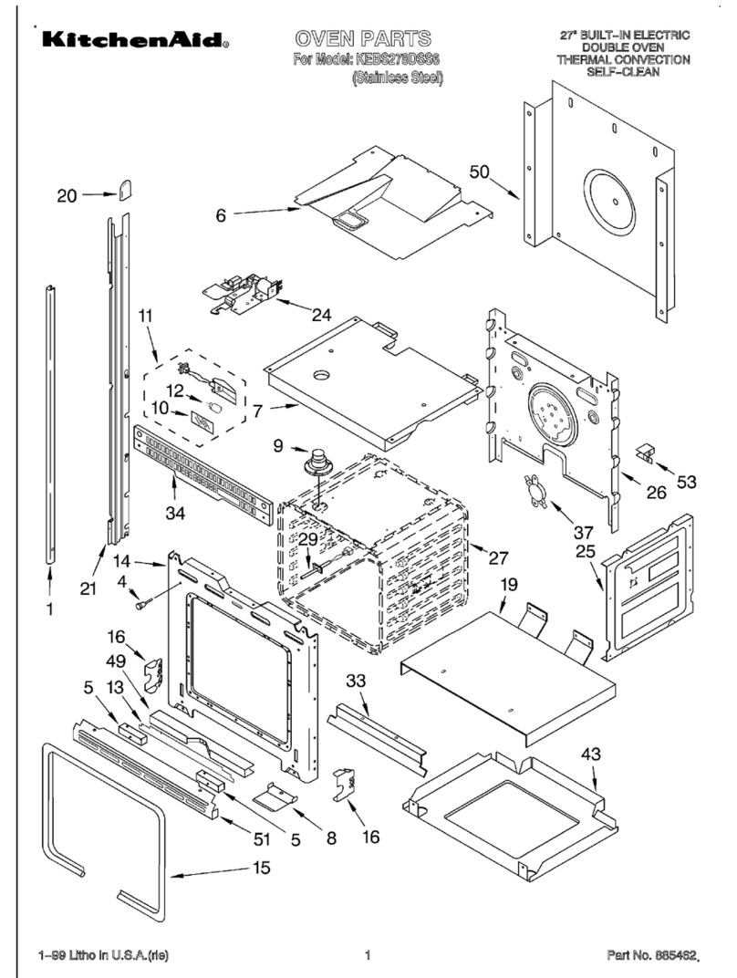 KitchenAid KEBS278DSS6 User manual