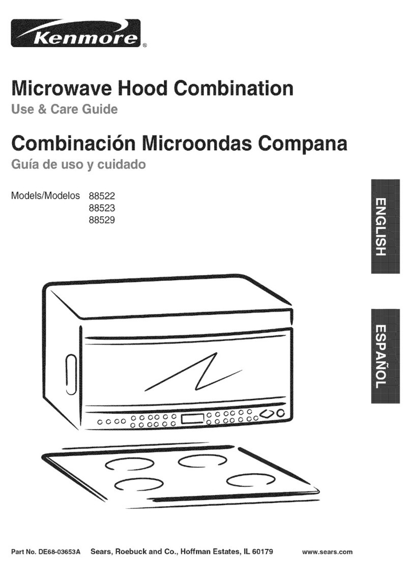 Kenmore 88522 Use & care guide