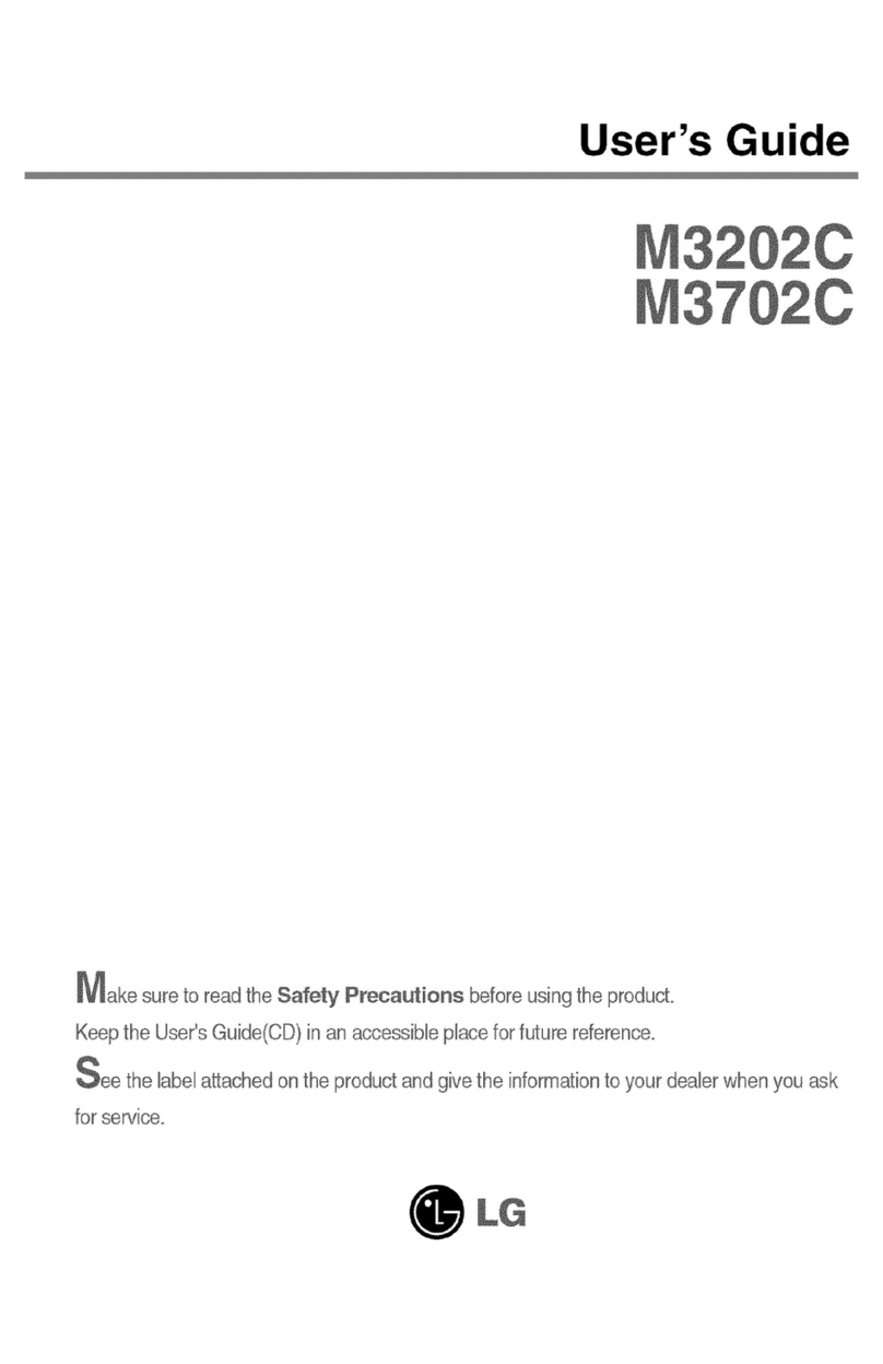 LG M3702C User manual