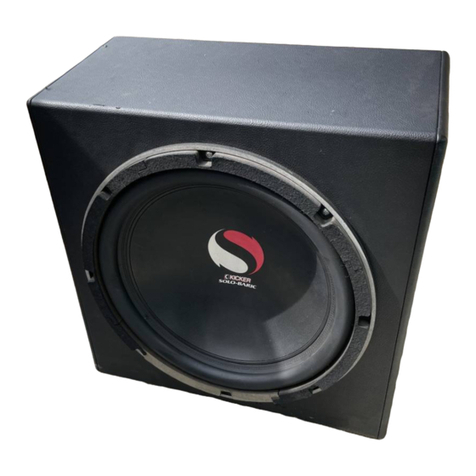 Kicker Solo-Baric D-Series User manual