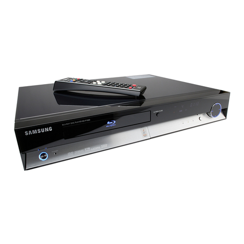 Samsung Blu-ray Player User manual