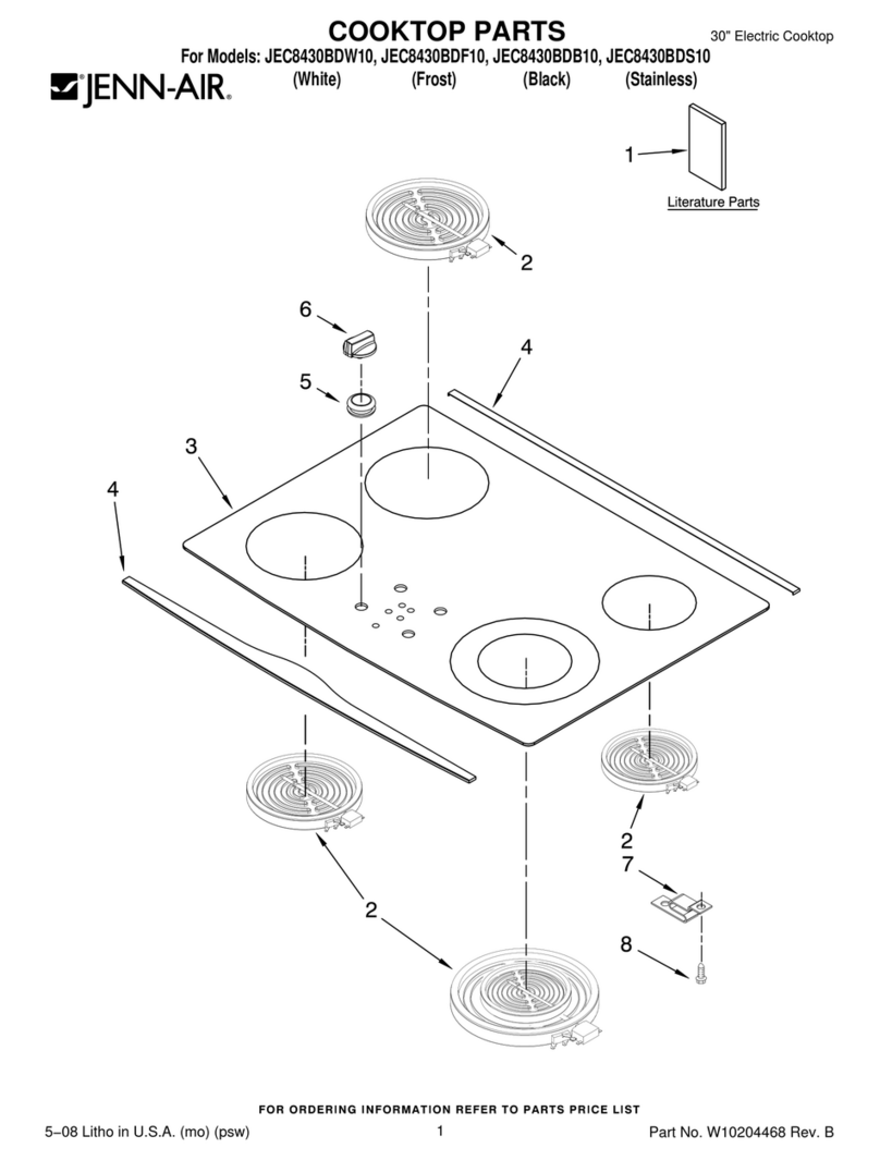 Jenn-Air JEC8430BDB10 User manual