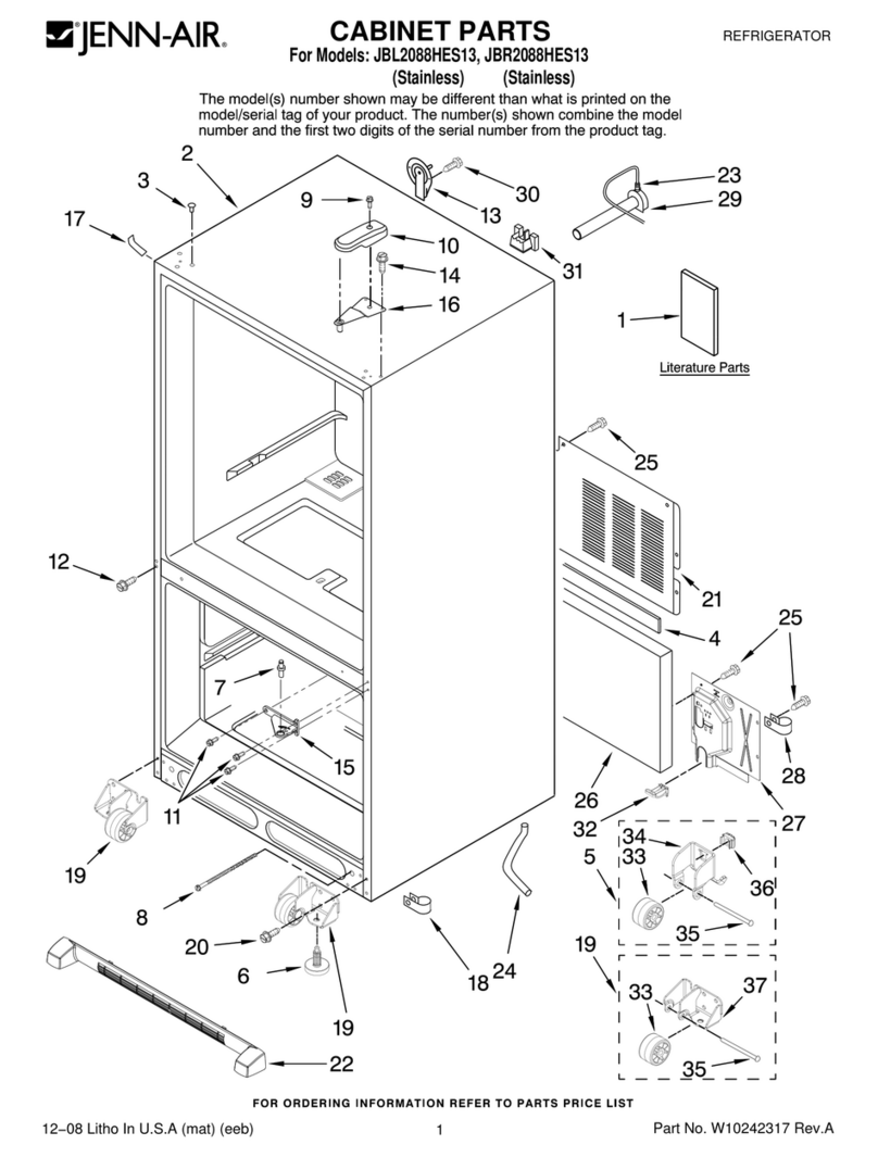 Jenn-Air JBL2088HES13 User manual