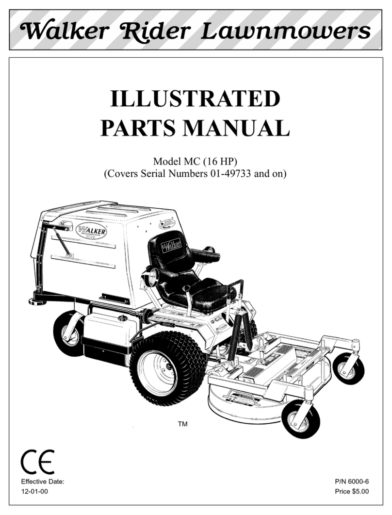 Walker MC (16 HP) Illustrated parts manual