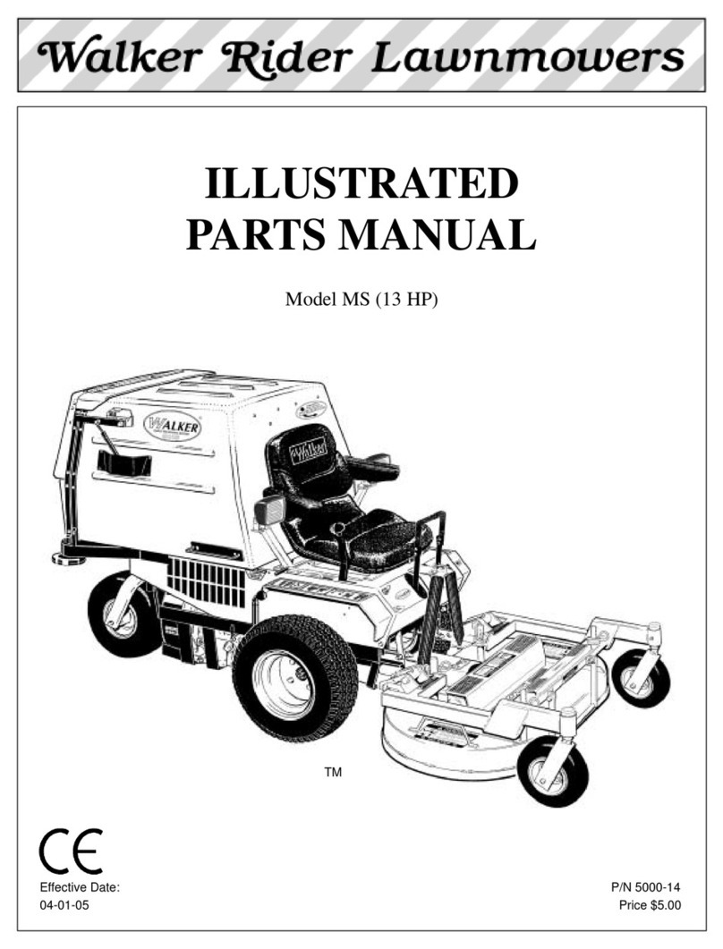 Walker MS (13 HP) Setup guide