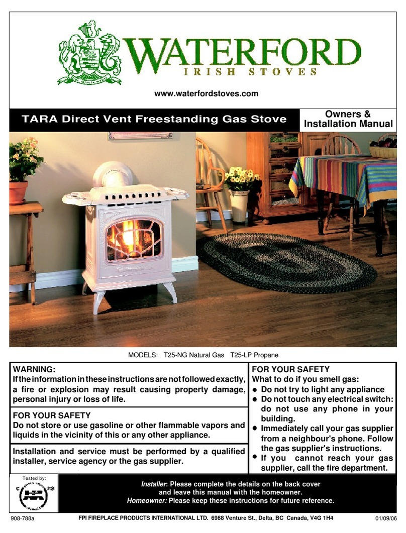 Waterford TARA T25-LP Owners & installation manual Waterford TARA T25-LP Owners & installation manual