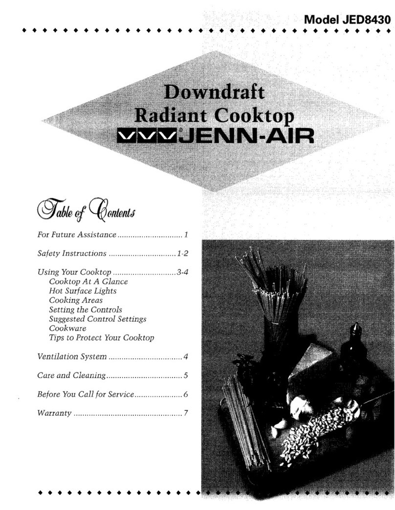 Jenn-Air JED8430 Safety instructions