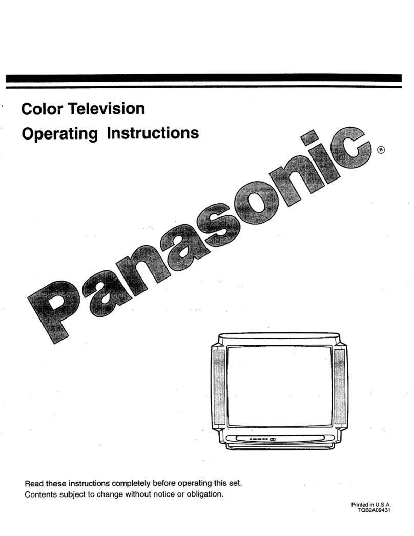 Panasonic CT-31G30T User manual