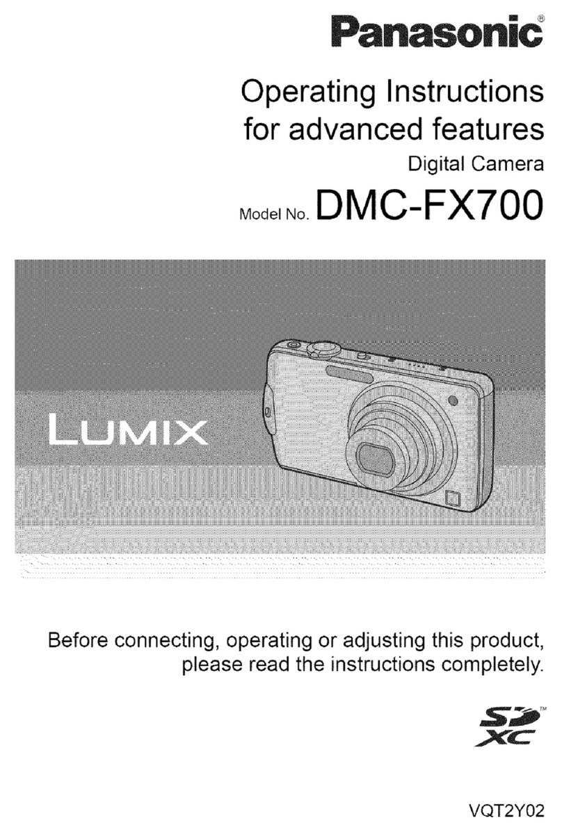 Panasonic Lumix DMC-FX700 User manual