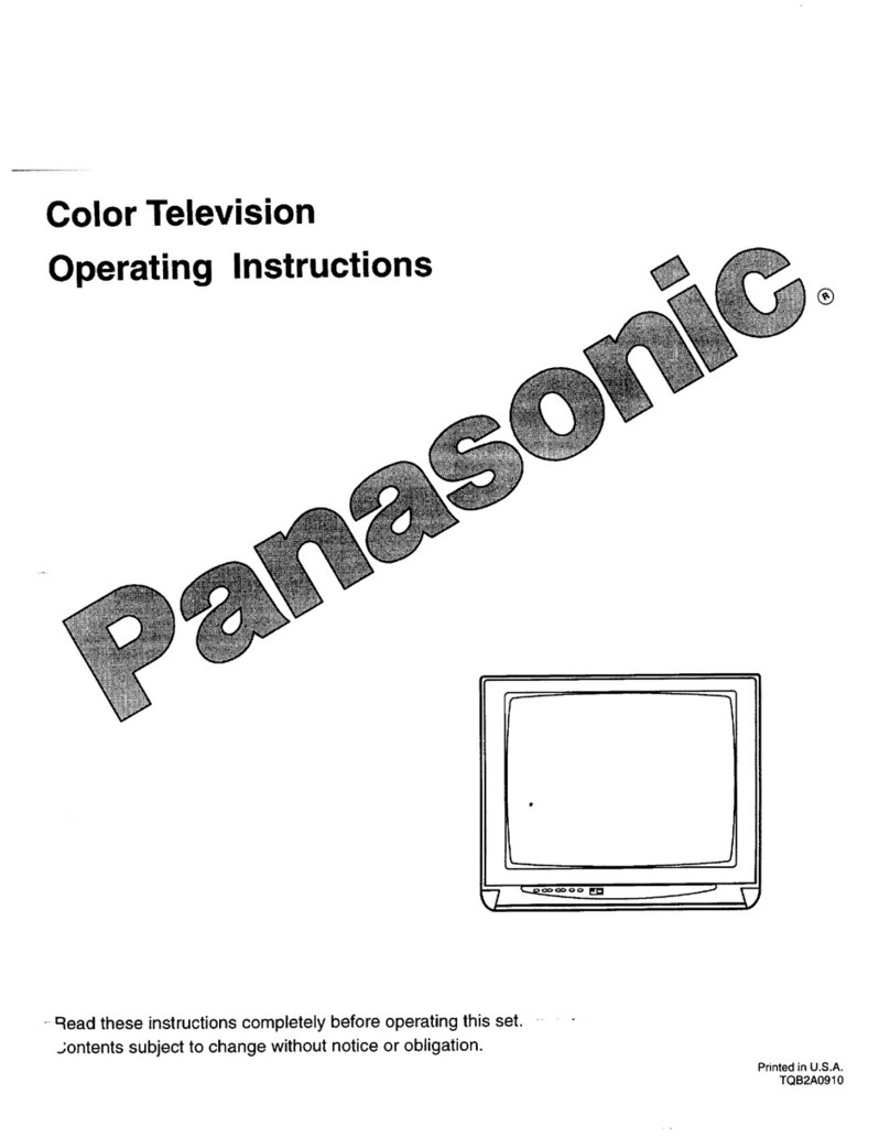 Panasonic CT-35F12T User manual