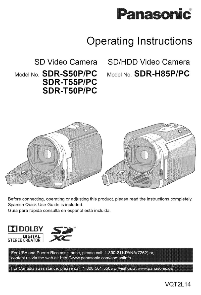 Panasonic SDR-S50P User manual
