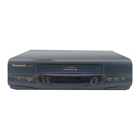 Panasonic Omnivision VHS PV-9405S operating instructions