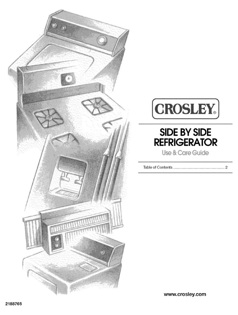 Crosley CS22AFXKT05 User manual