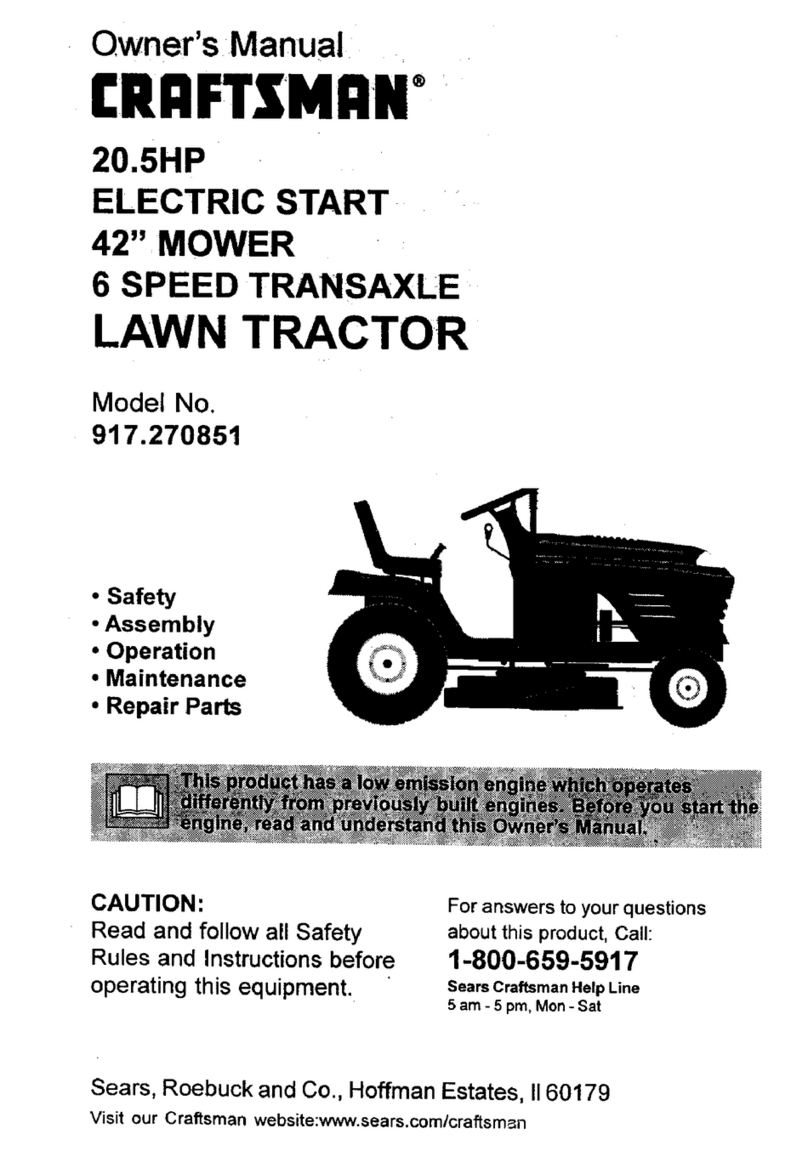Craftsman 917.270851 User manual