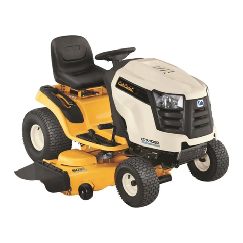 Cub Cadet LTX 1051 User manual