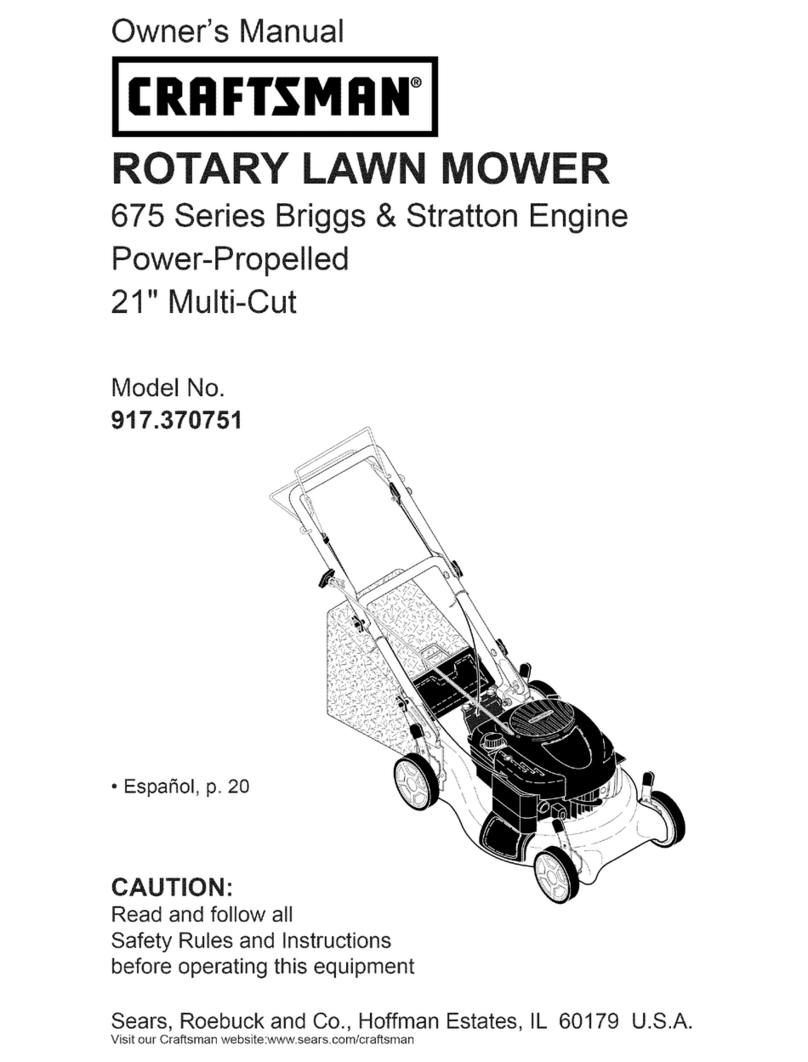 Craftsman 917.370751 owner's manual