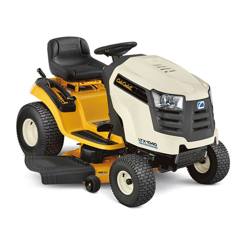 Cub Cadet LTX 1040 User manual