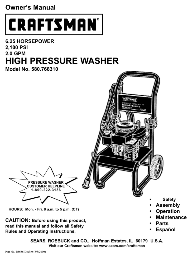 Craftsman 580.768310 User manual