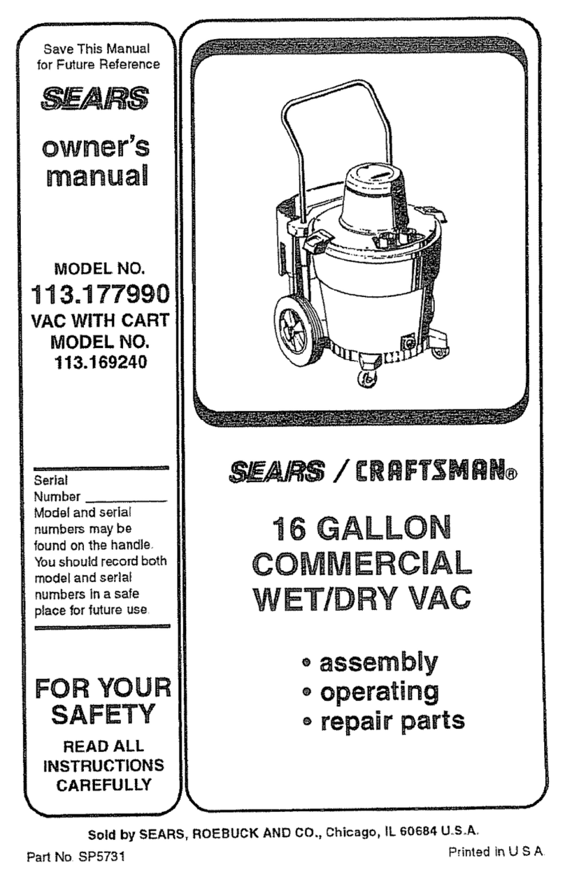 Craftsman 113.177990 owner's manual