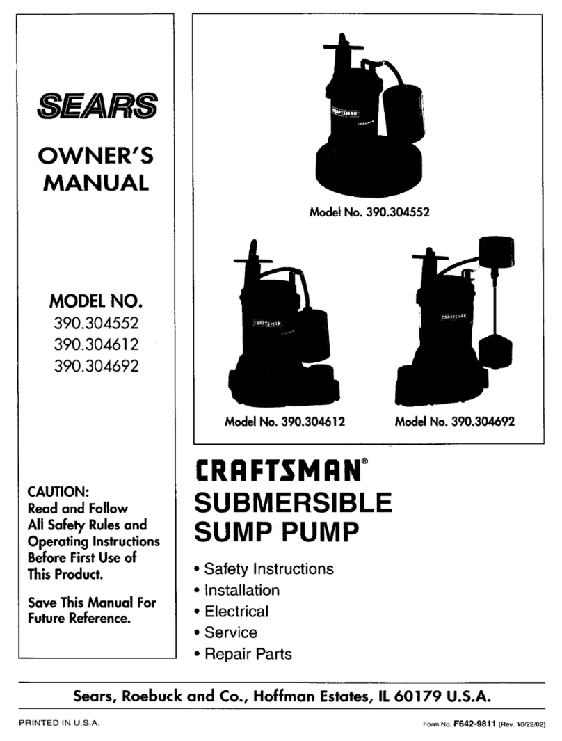 Craftsman 390.304692 owner's manual
