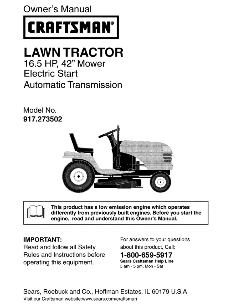 Craftsman 917.273502 owner's manual