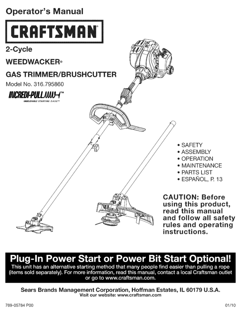 Craftsman Incredi-Pull 316.795860 Operator's manual