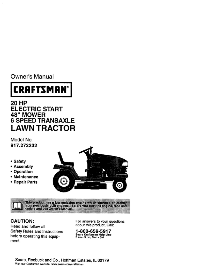 Craftsman 917.272232 User manual