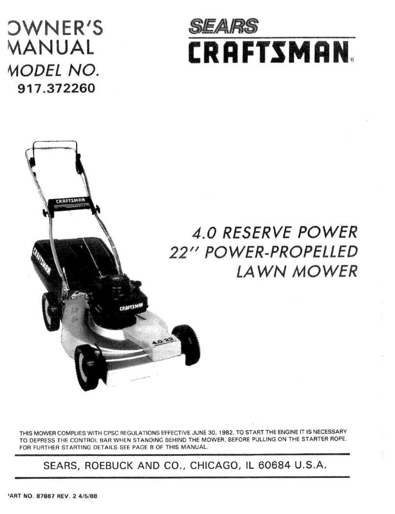 Craftsman 917.372260 owner's manual