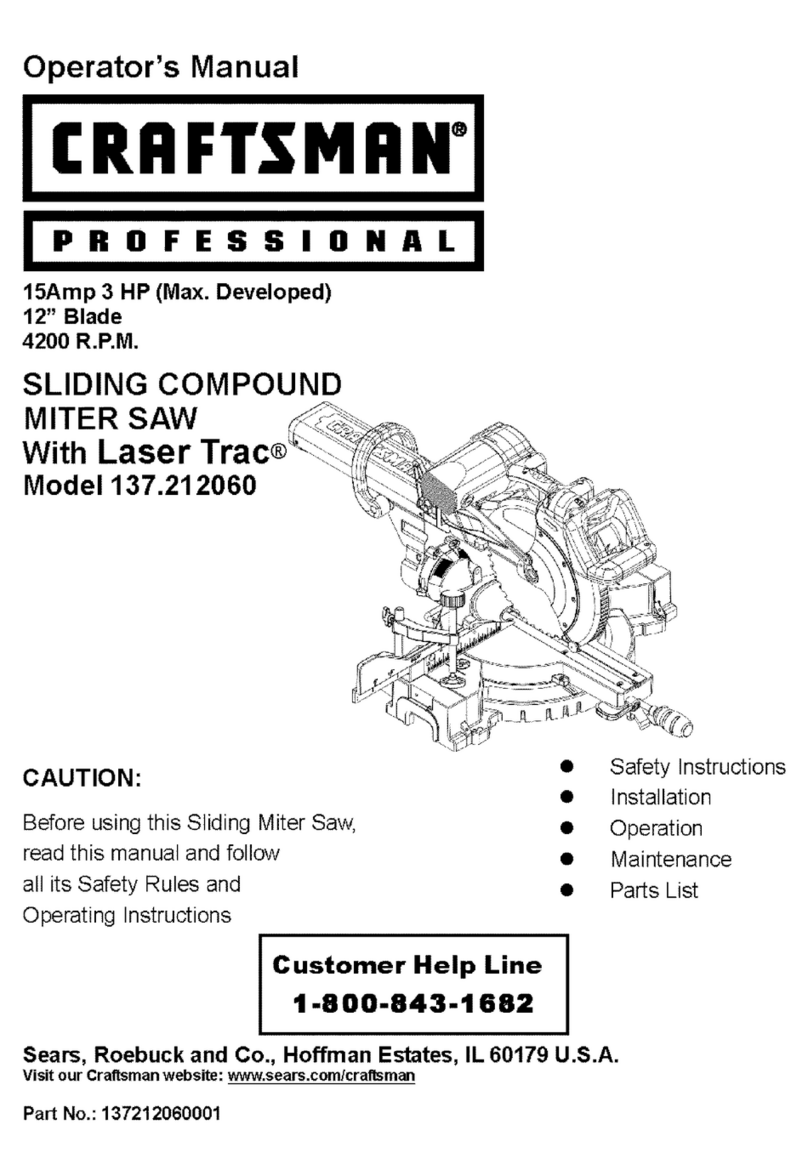 Craftsman 137.212060 User manual