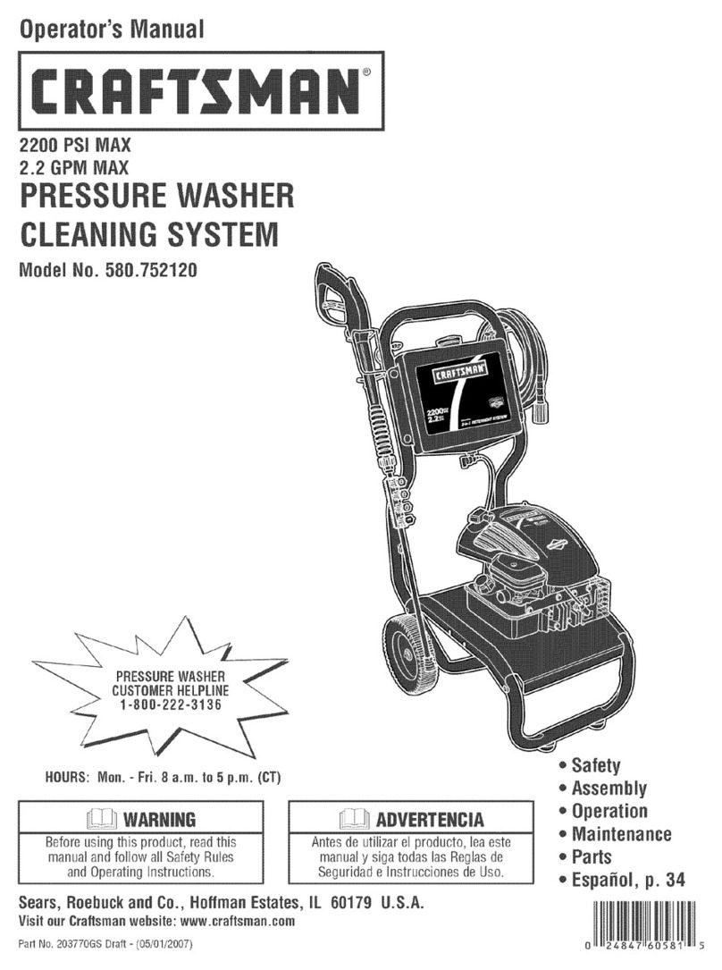 Craftsman 580.752120 User manual