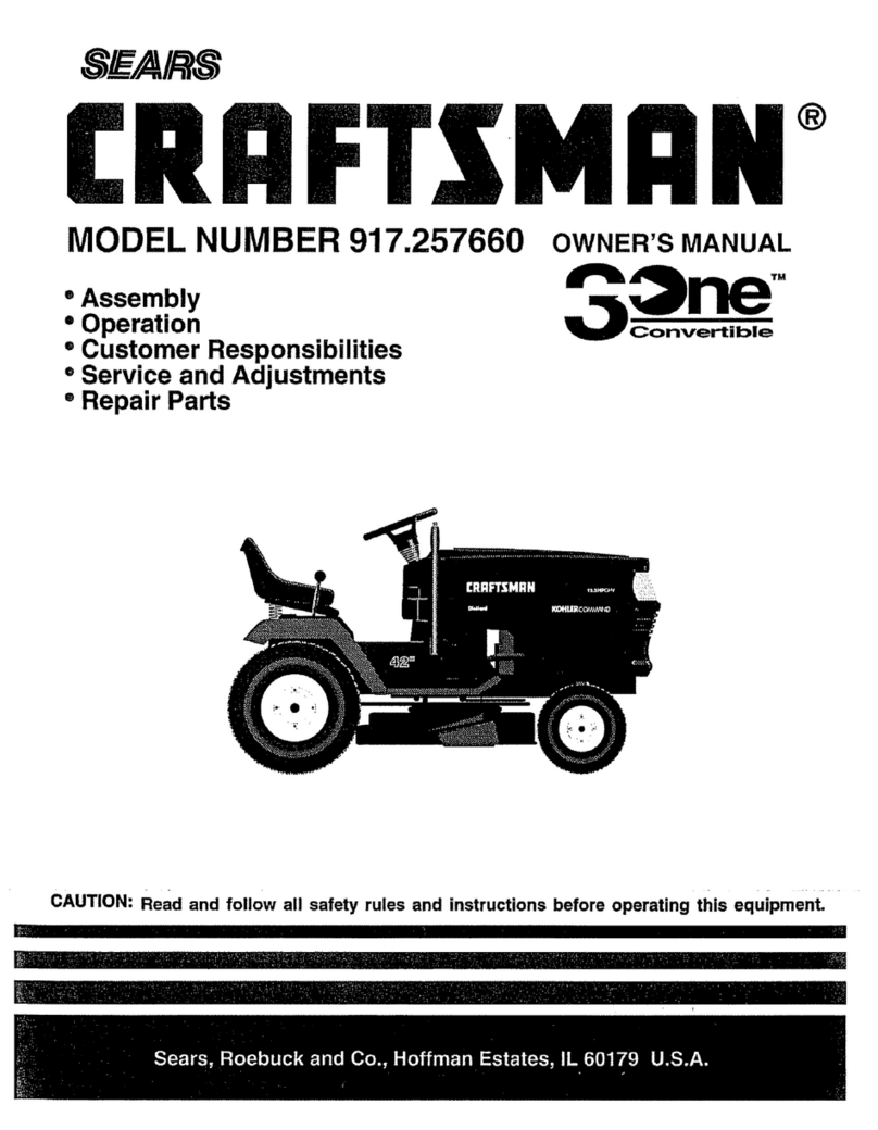 Craftsman 3One 917.257660 User manual