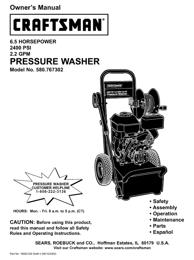 Craftsman 580.767302 User manual