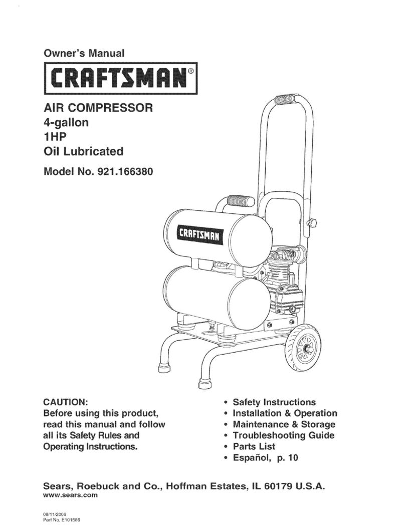 Craftsman 921.166380 owner's manual