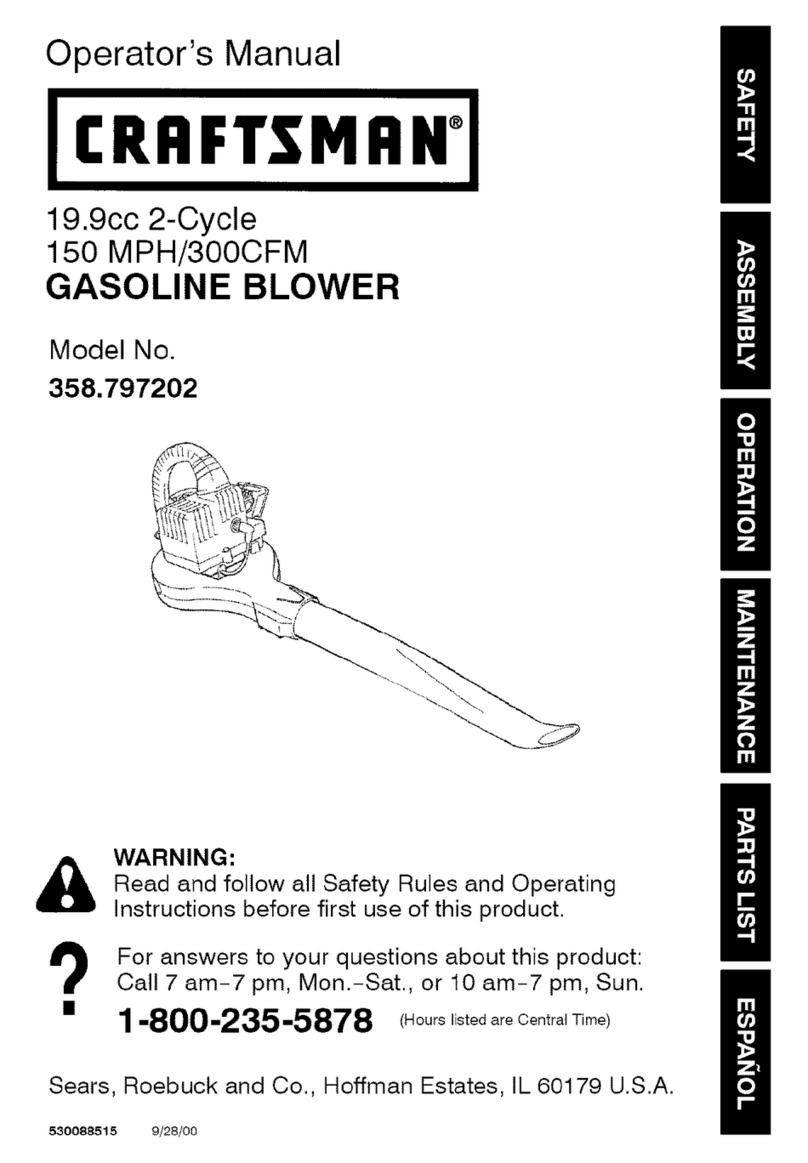 Craftsman 358.797202 User manual