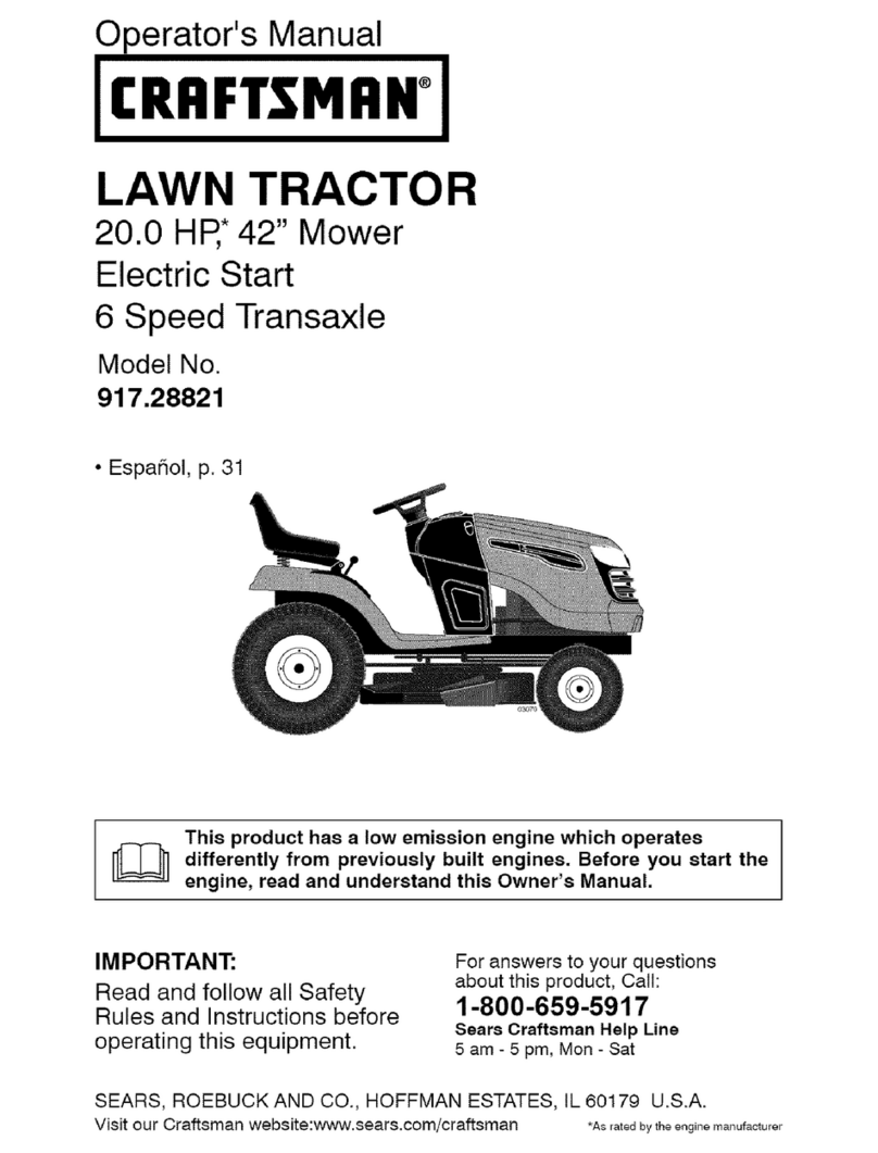 Craftsman 917.28821 Operator's manual