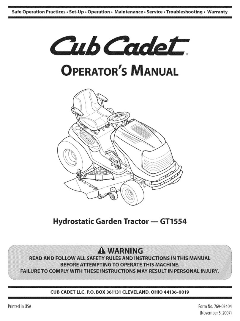 Cub Cadet 14AK13BK056 User manual