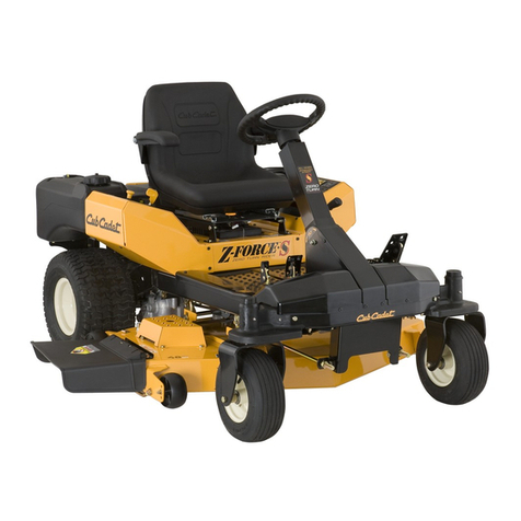 Cub Cadet Z-Force S 48 User manual Cub Cadet Z-Force S 48 User manual