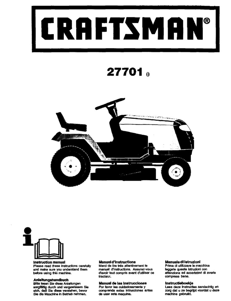 Craftsman 27701 User manual