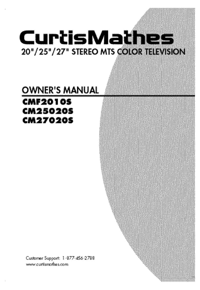 Curtis Mathes CM27020S owner's manual