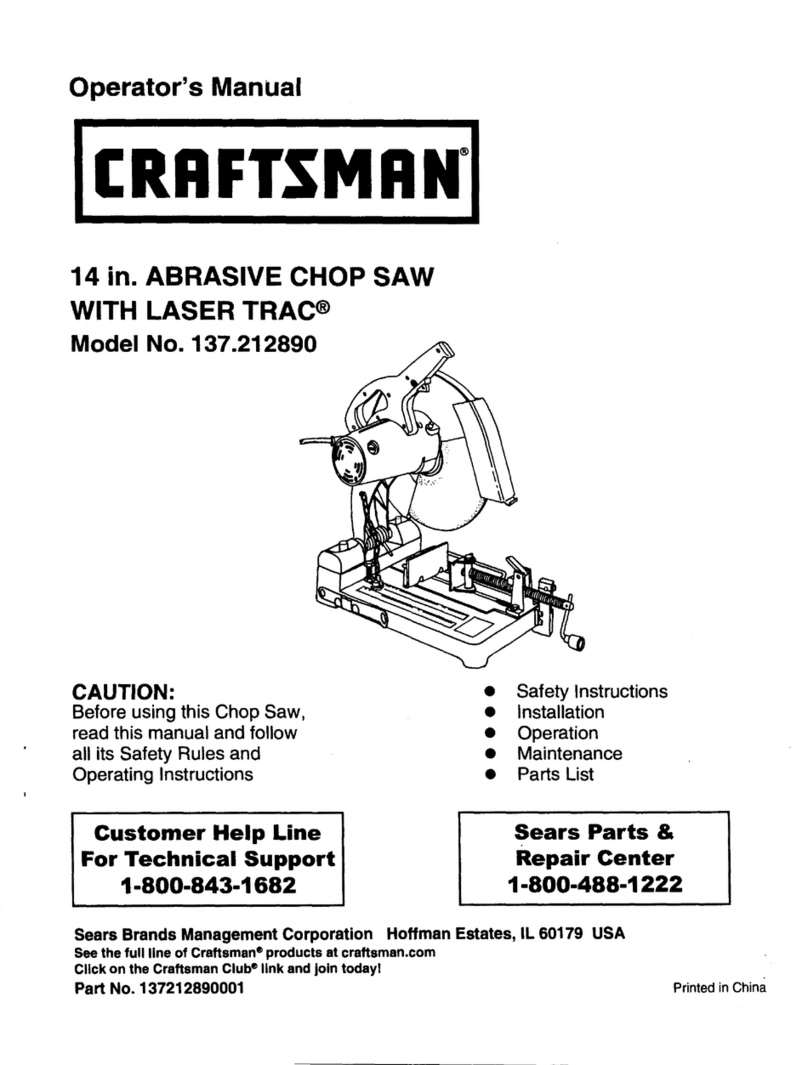 Craftsman 137.212890 User manual