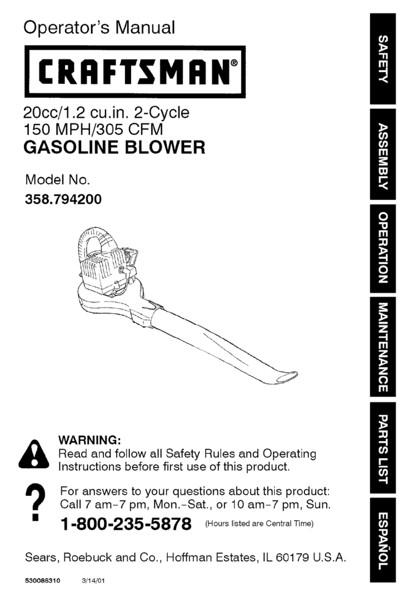 Craftsman 358.794200 User manual