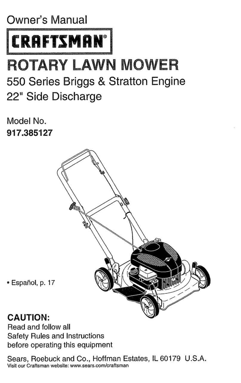 Craftsman 917.385127 owner's manual
