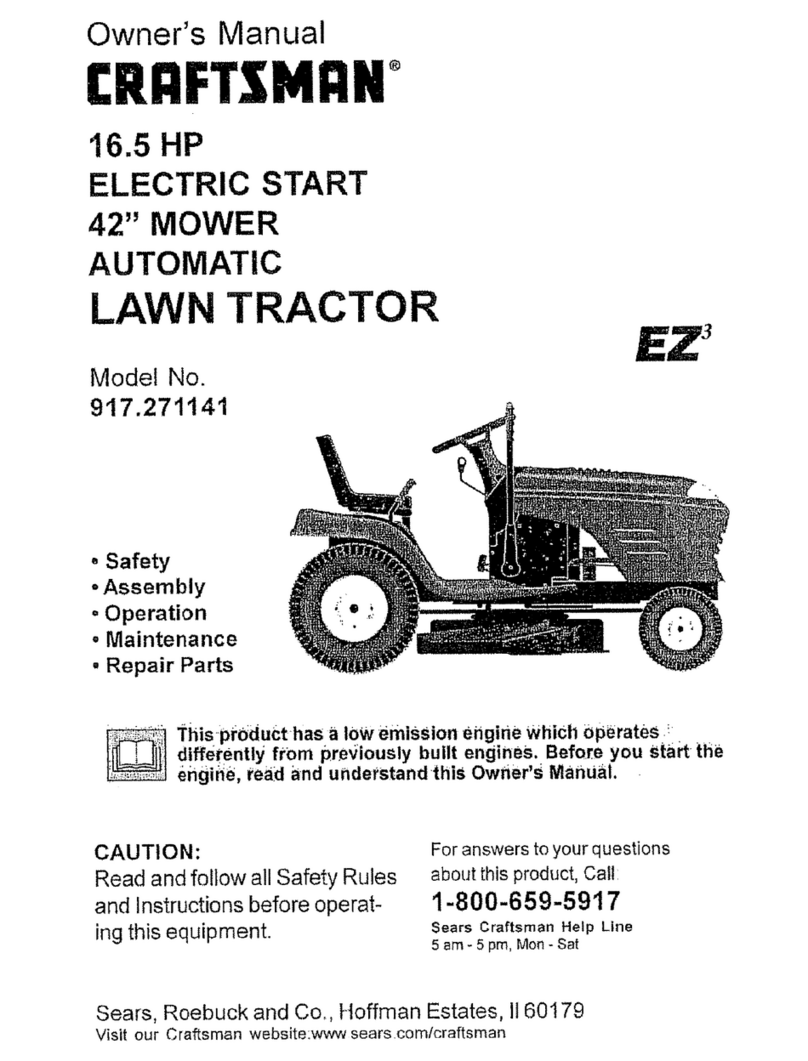Craftsman EZ3 917.271141 User manual