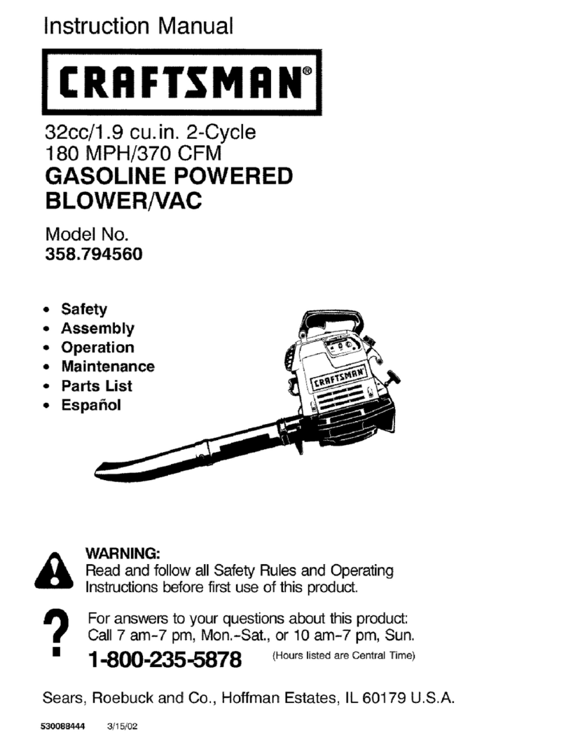 Craftsman 358.794560 instruction manual